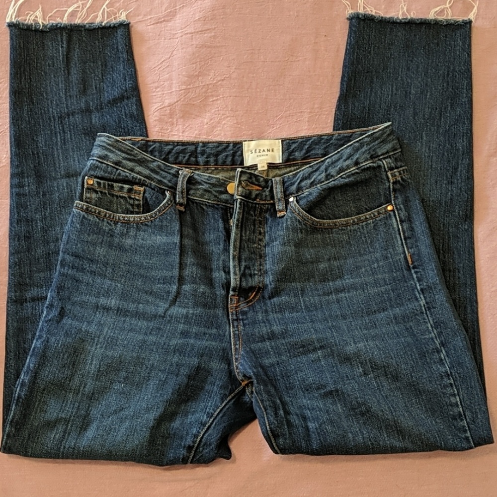 Sézane 1967 Brut Sexy high-waist denim size 28